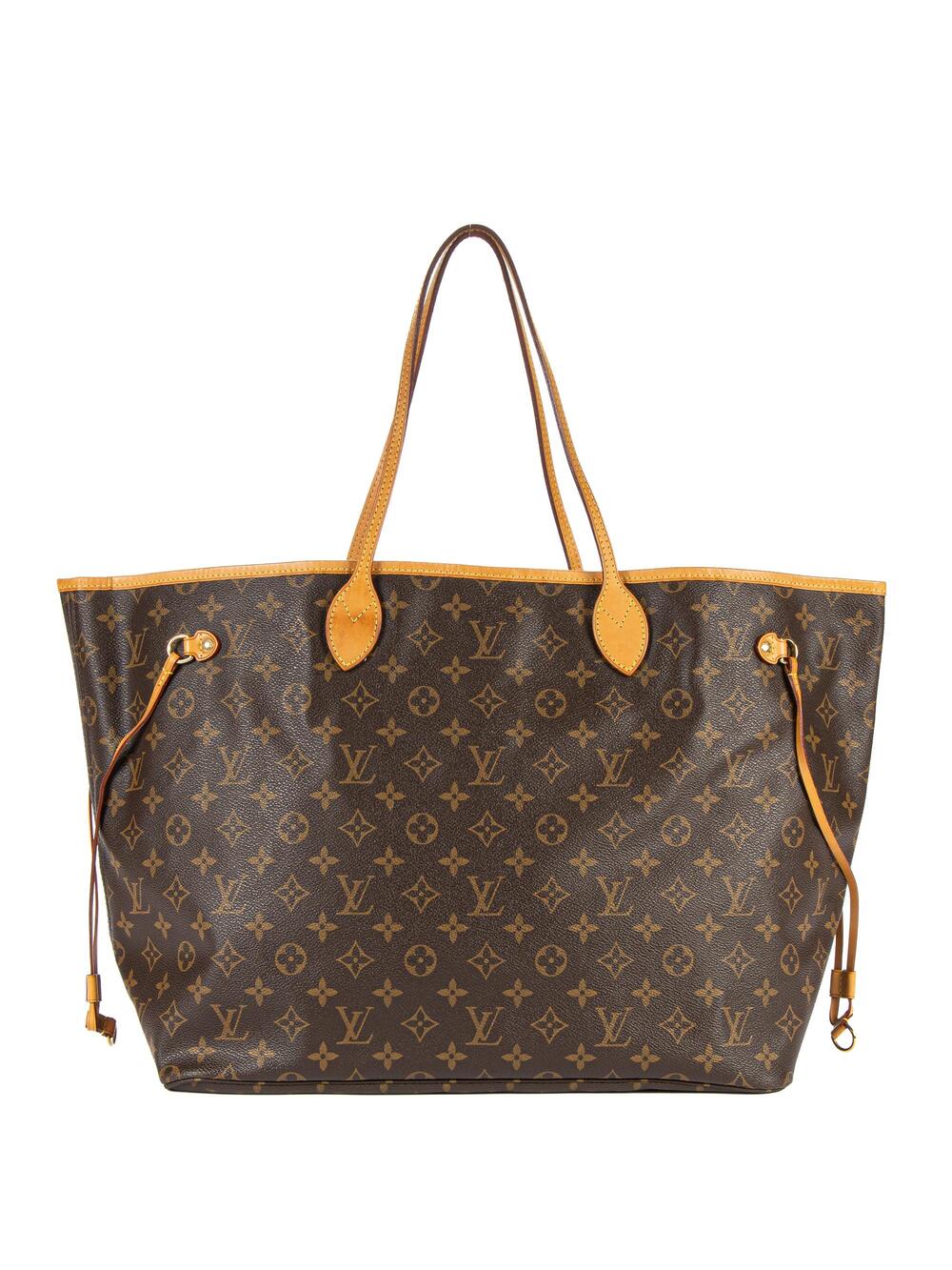 Louis Vuitton Neverfull Tote Canvas Gm #376557L19B